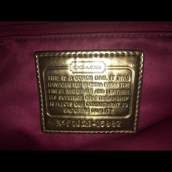 Coach Poppy Handbag - Picture 3 of 5